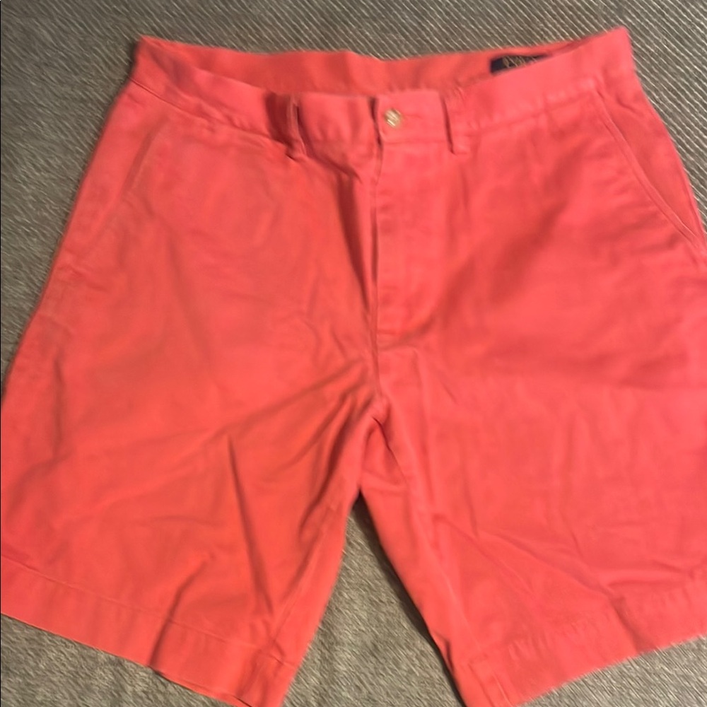 Men's Polo Coral Shorts